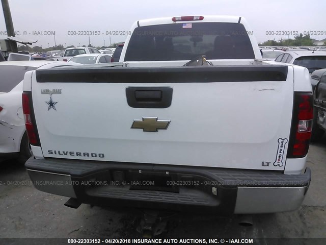 3GCEC13J97G534448 - 2007 CHEVROLET SILVERADO C1500 CREW CAB WHITE photo 6