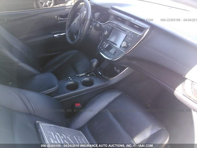 4T1BK1EB7GU224481 - 2016 TOYOTA AVALON XLE PLUS/PREMIUM/TOUR/LTD WHITE photo 5