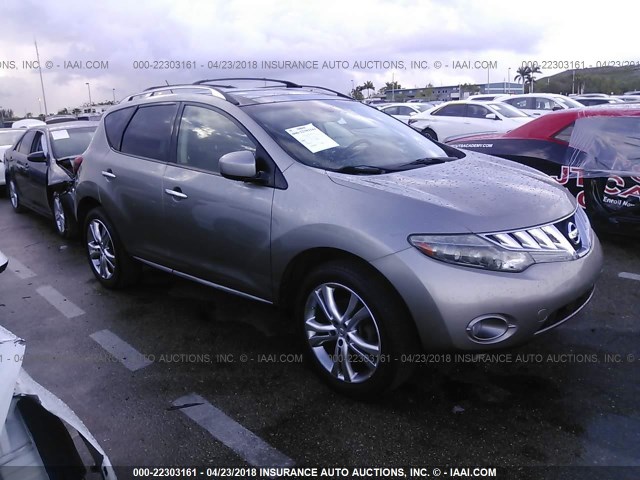 JN8AZ18W69W110672 - 2009 NISSAN MURANO S/SL/LE GRAY photo 1