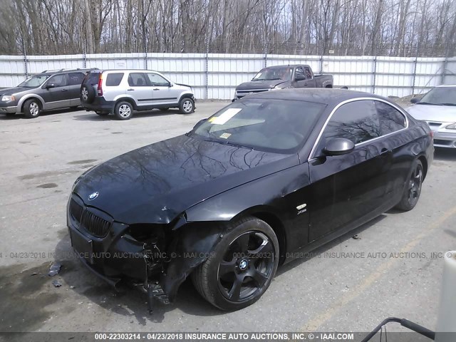 WBAWV53509P080658 - 2009 BMW 328 XI SULEV BLACK photo 2