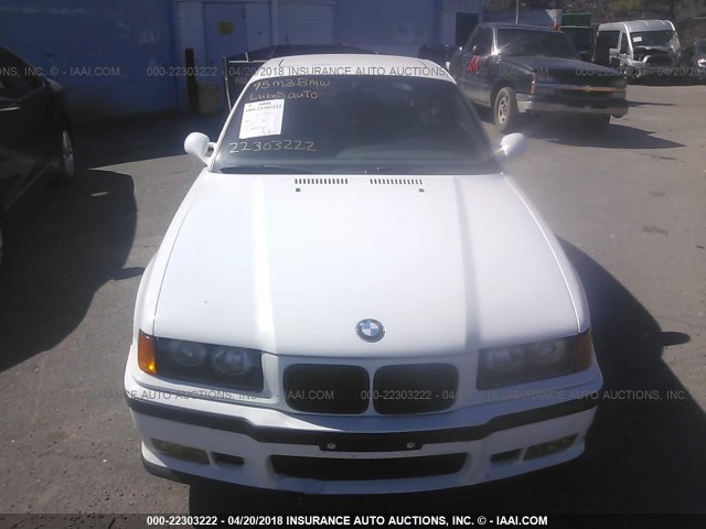 WBSBF0322SEN90270 - 1995 BMW M3 AUTOMATIC WHITE photo 6