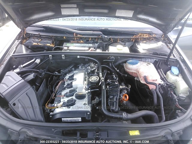 WAUAF78E96A198394 - 2006 AUDI A4 2/TURBO GRAY photo 10