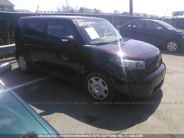 JTLKE50E481002735 - 2008 TOYOTA SCION XB იასამნისფერი ფოტო 1