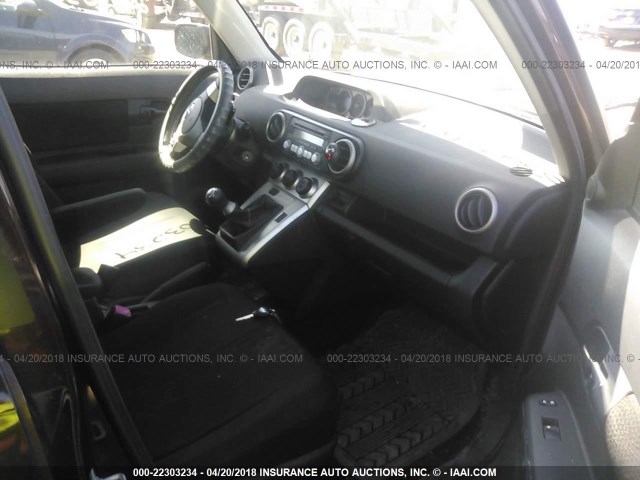 JTLKE50E481002735 - 2008 TOYOTA SCION XB იასამნისფერი ფოტო 5