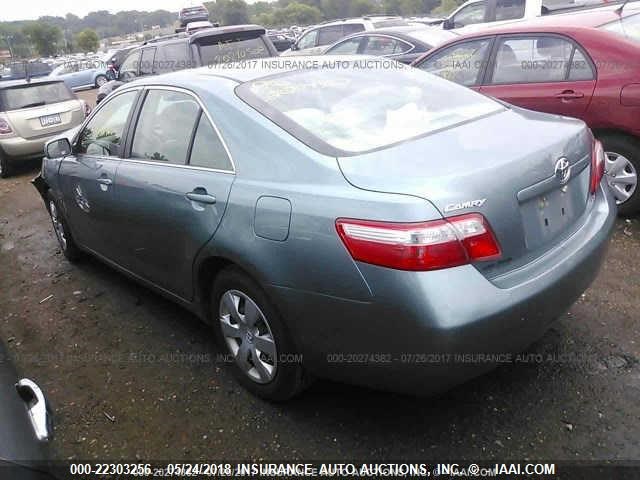 4T4BE46KX9R096477 - 2009 TOYOTA CAMRY SE/LE/XLE 绿色 照片 3