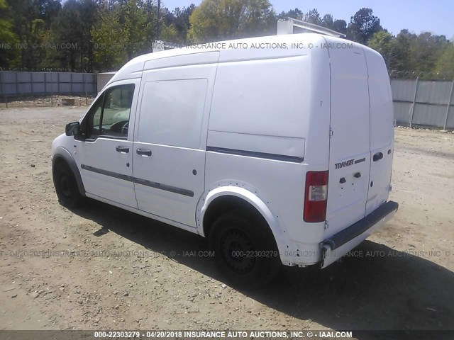 NM0LS7BN7BT043936 - 2011 FORD TRANSIT CONNECT XLT WHITE photo 3