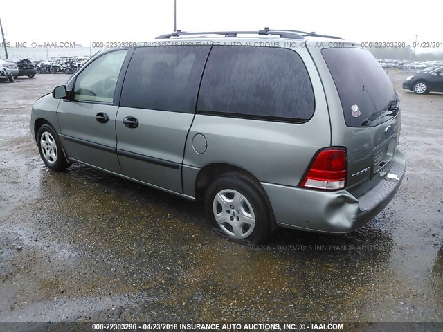 2FMZA51684BA34143 - 2004 FORD FREESTAR SE GREEN photo 3