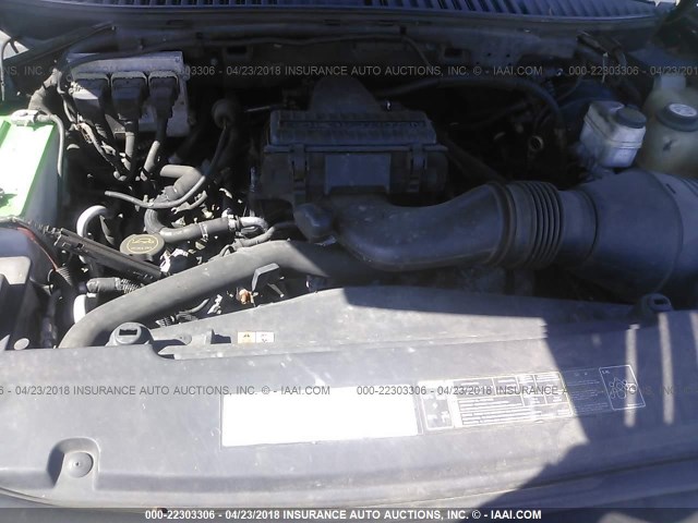 5LMFU28535LJ23445 - 2005 LINCOLN NAVIGATOR GRAY photo 10