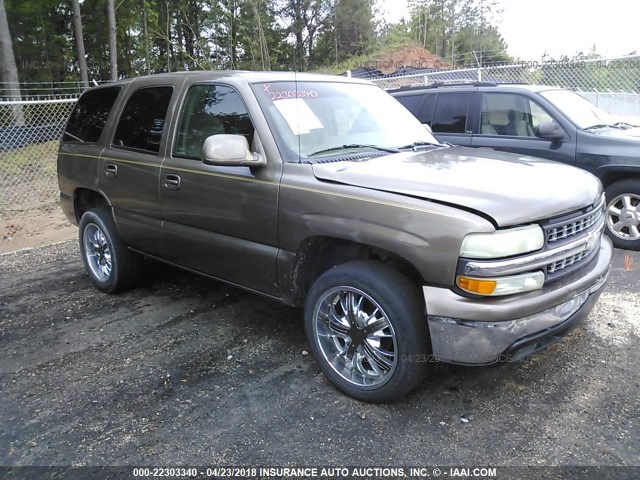 1GNEC13Z23R234354 - 2003 CHEVROLET TAHOE C1500 BROWN photo 1