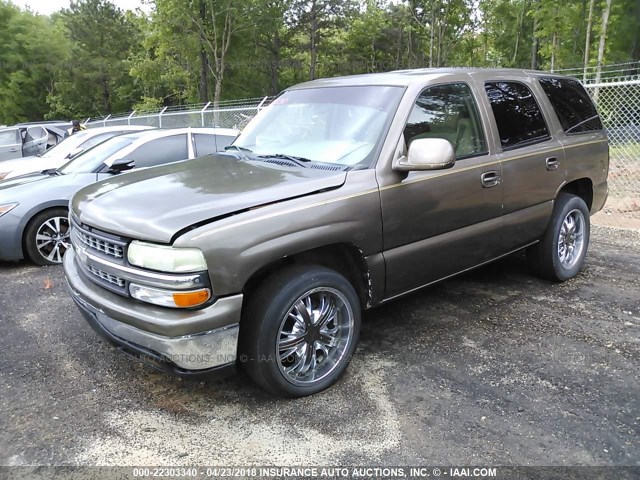 1GNEC13Z23R234354 - 2003 CHEVROLET TAHOE C1500 BROWN photo 2