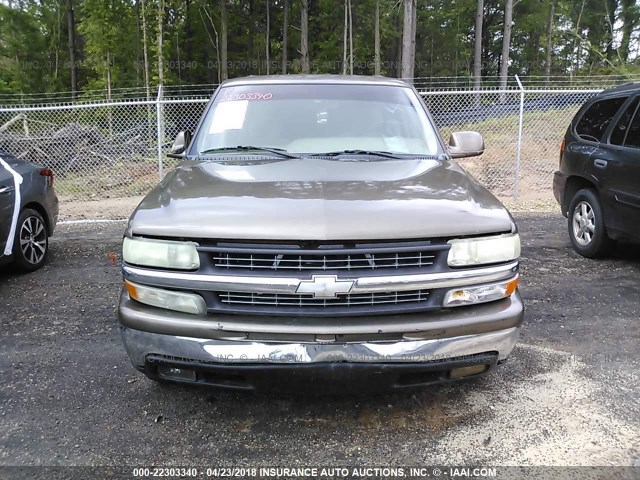 1GNEC13Z23R234354 - 2003 CHEVROLET TAHOE C1500 BROWN photo 6