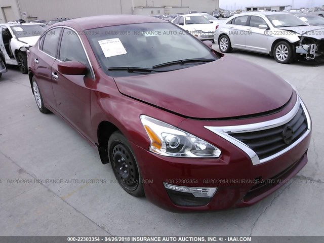 1N4AL3AP9EC415242 - 2014 NISSAN ALTIMA 2.5/S/SV/SL BURGUNDY photo 1