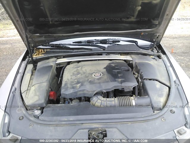 1G6DK1E33C0127675 - 2012 CADILLAC CTS PERFORMANCE COLLECTION Серый фото 10