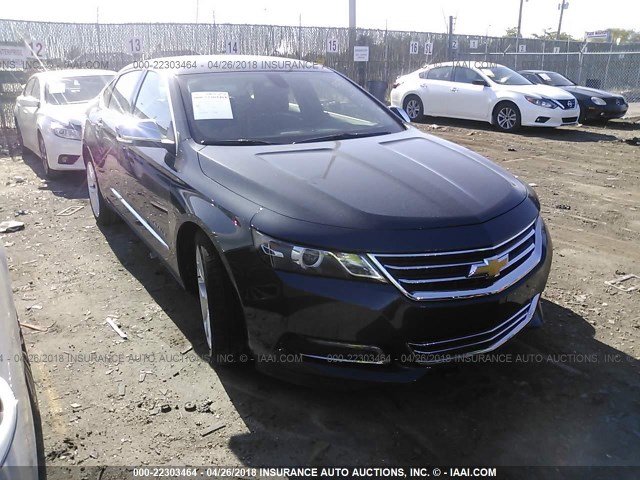 2G1125S35J9139575 - 2018 CHEVROLET IMPALA PREMIER GRAY photo 1