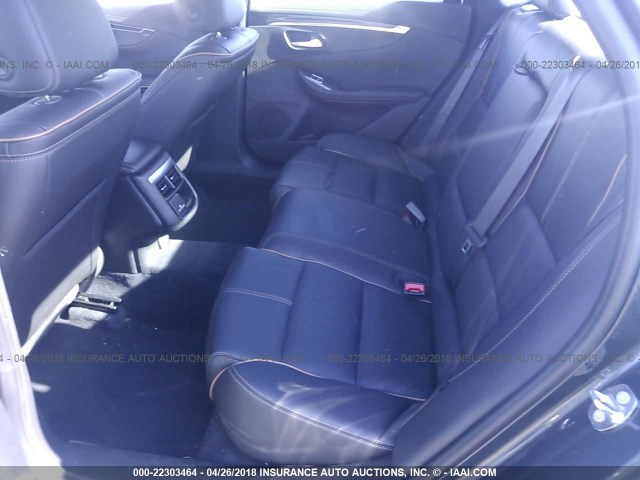 2G1125S35J9139575 - 2018 CHEVROLET IMPALA PREMIER GRAY photo 8