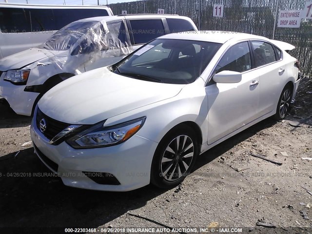 1N4AL3AP9HC158748 - 2017 NISSAN ALTIMA 2.5/S/SV/SL/SR WHITE photo 2