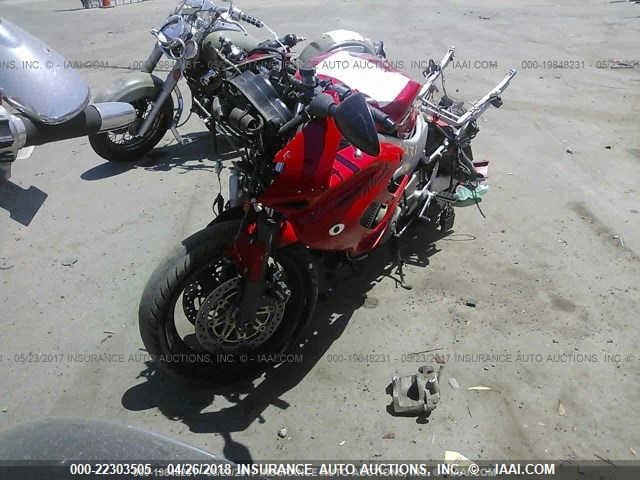 JH2SC36002M400328 - 2002 HONDA VTR1000 F RED photo 2