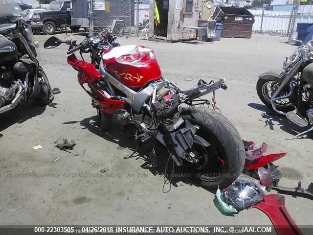 JH2SC36002M400328 - 2002 HONDA VTR1000 F RED photo 3