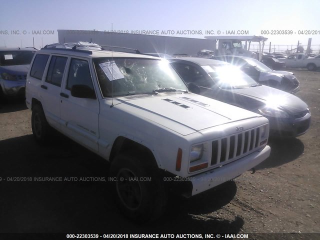 1J4FJ68S9WL202451 - 1998 JEEP CHEROKEE SPORT/CLASSIC WHITE photo 1