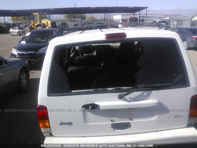 1J4FJ68S9WL202451 - 1998 JEEP CHEROKEE SPORT/CLASSIC თეთრი ფოტო 6