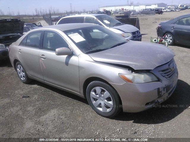 4T1BE46K88U235966 - 2008 TOYOTA CAMRY CE/LE/XLE/SE GOLD photo 1