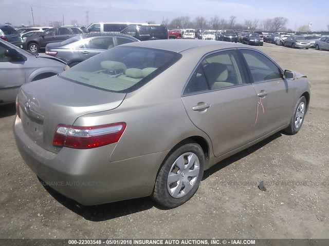 4T1BE46K88U235966 - 2008 TOYOTA CAMRY CE/LE/XLE/SE GOLD photo 4