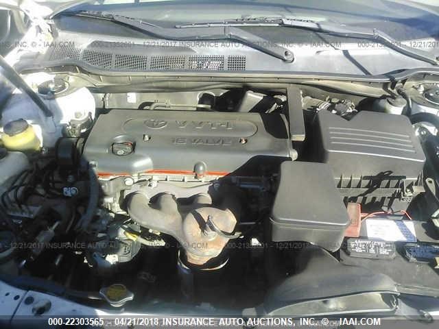 4T1BE46K57U536161 - 2007 TOYOTA CAMRY NEW GENERAT CE/LE/XLE/SE WHITE photo 10