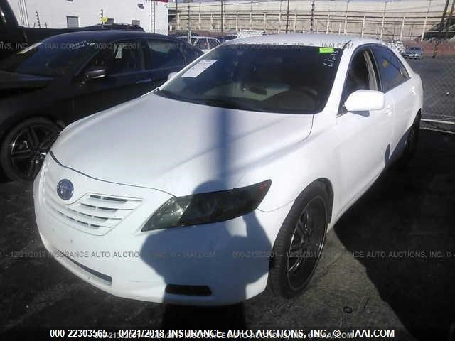 4T1BE46K57U536161 - 2007 TOYOTA CAMRY NEW GENERAT CE/LE/XLE/SE WHITE photo 2