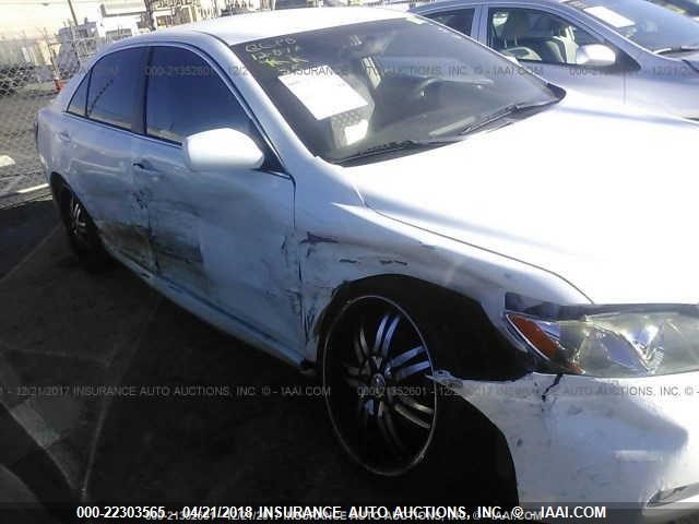4T1BE46K57U536161 - 2007 TOYOTA CAMRY NEW GENERAT CE/LE/XLE/SE WHITE photo 6