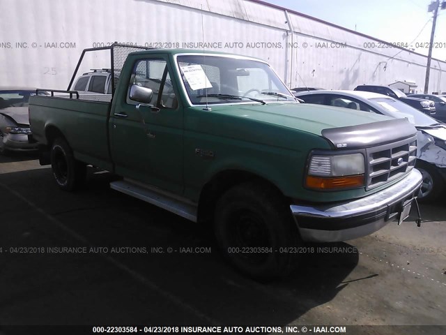 2FTHF25FXRCA49271 - 1994 FORD F250 GREEN photo 1