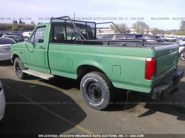 2FTHF25FXRCA49271 - 1994 FORD F250 GREEN photo 3