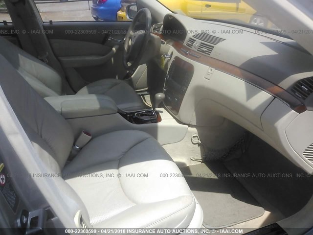 WDBNG70J44A415470 - 2004 MERCEDES-BENZ S 430 Champagne photo 5
