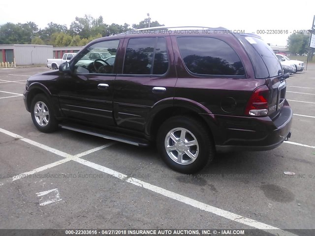 5GAES13M062141928 - 2006 BUICK RAINIER CXL BURGUNDY photo 3