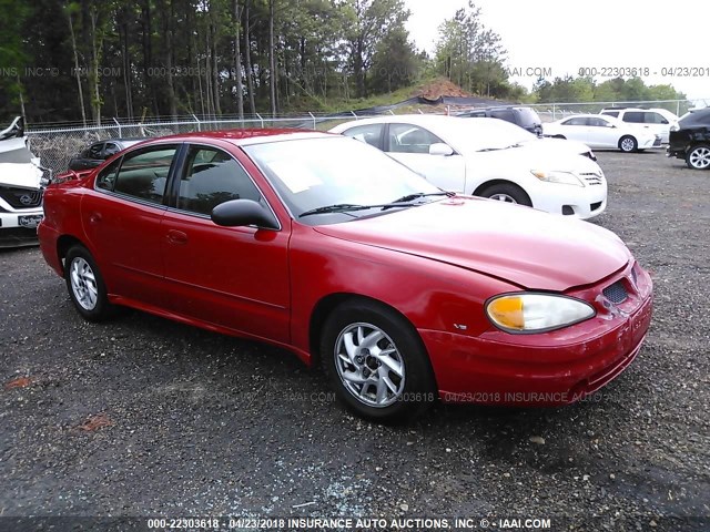 1G2NF52E84C251996 - 2004 PONTIAC GRAND AM SE1 RED photo 1