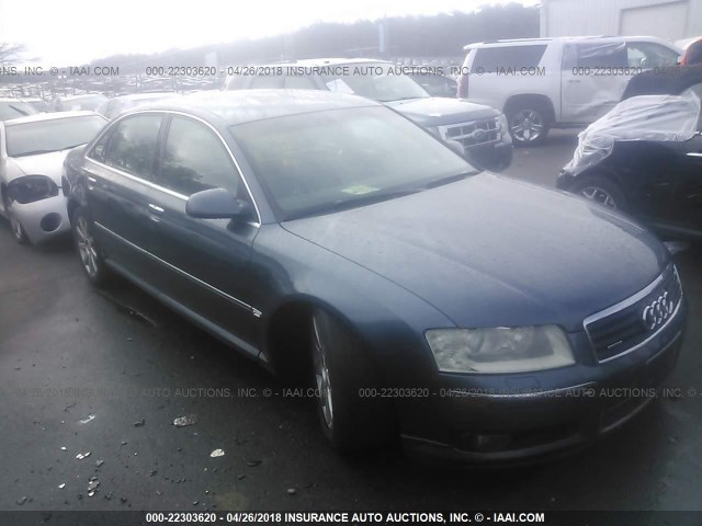 WAUML44E85N016301 - 2005 AUDI A8 L QUATTRO BLUE photo 1