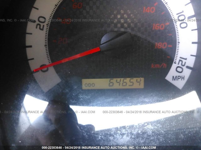 5TFJX4GN3FX041635 - 2015 TOYOTA TACOMA DOUBLE CAB PRERUNNER GRAY photo 7