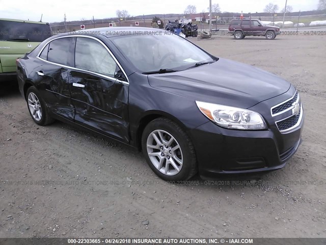 1G11C5SAXDF135755 - 2013 CHEVROLET MALIBU 1LT BLUE photo 1