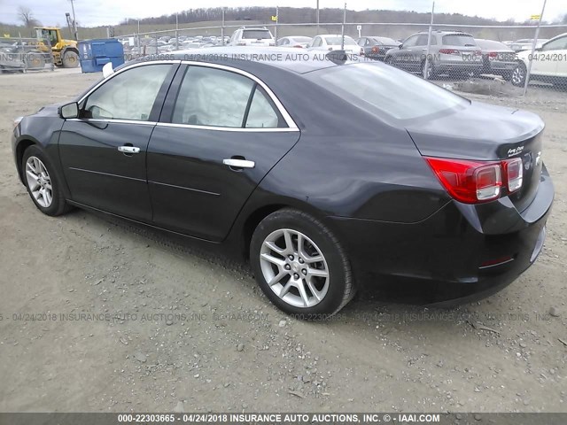 1G11C5SAXDF135755 - 2013 CHEVROLET MALIBU 1LT BLUE photo 3