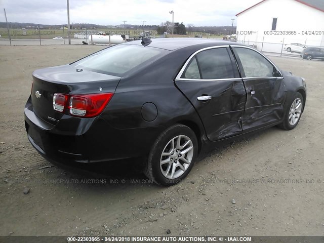 1G11C5SAXDF135755 - 2013 CHEVROLET MALIBU 1LT BLUE photo 4