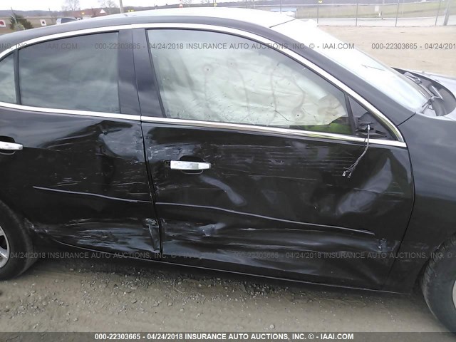 1G11C5SAXDF135755 - 2013 CHEVROLET MALIBU 1LT BLUE photo 6