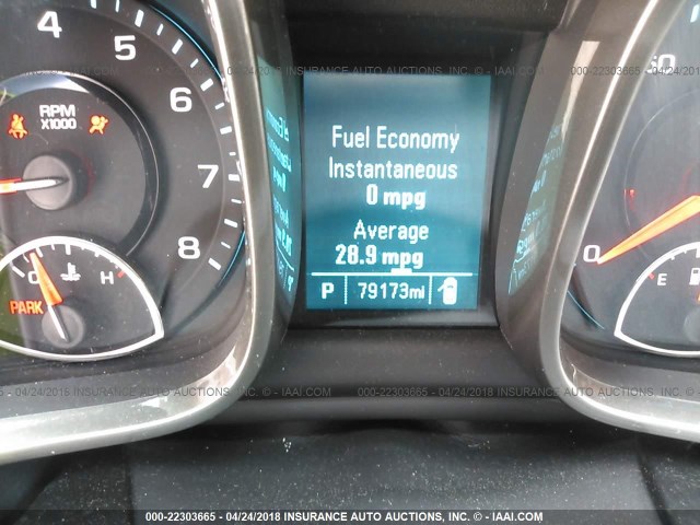 1G11C5SAXDF135755 - 2013 CHEVROLET MALIBU 1LT BLUE photo 7