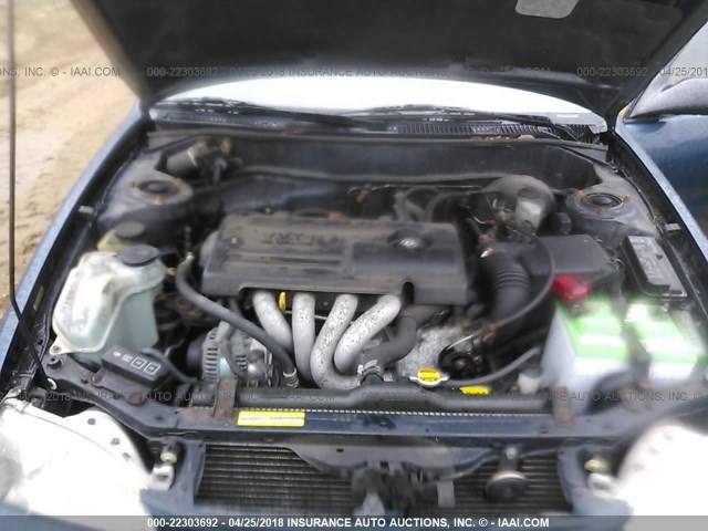 2T1BR12E6YC350554 - 2000 TOYOTA COROLLA VE/CE/LE 青色 照片 10