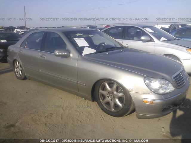 WDBNG83J44A403885 - 2004 MERCEDES-BENZ S 430 4MATIC BEIGE photo 1