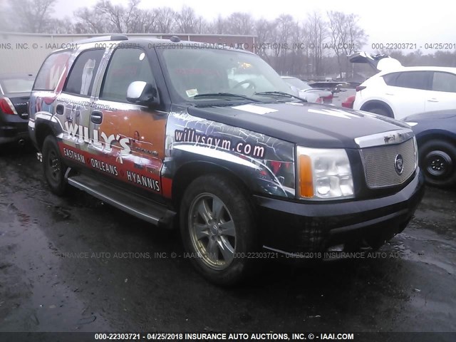 1GYEK63N75R238726 - 2005 CADILLAC ESCALADE LUXURY შავი ფოტო 1
