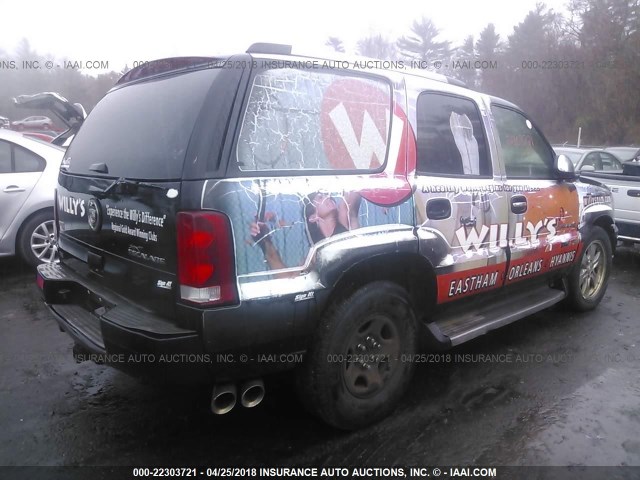 1GYEK63N75R238726 - 2005 CADILLAC ESCALADE LUXURY შავი ფოტო 4
