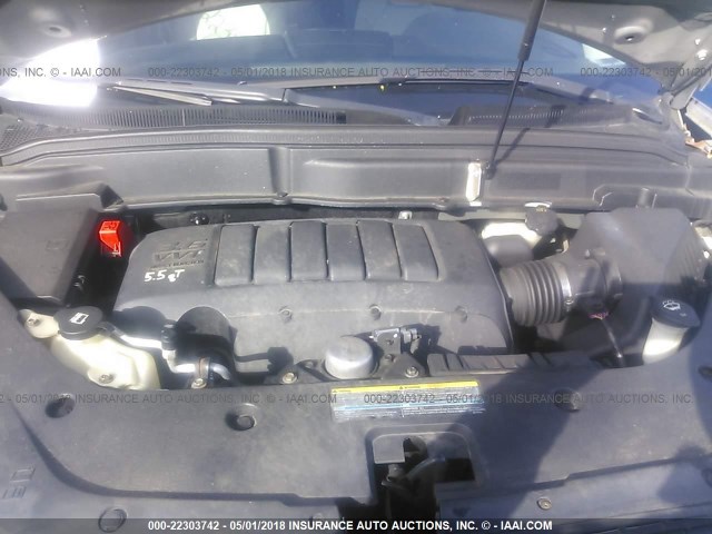 1GKLVMED8AJ191619 - 2010 GMC ACADIA SLT-1 Srebrny zdjęcie 10