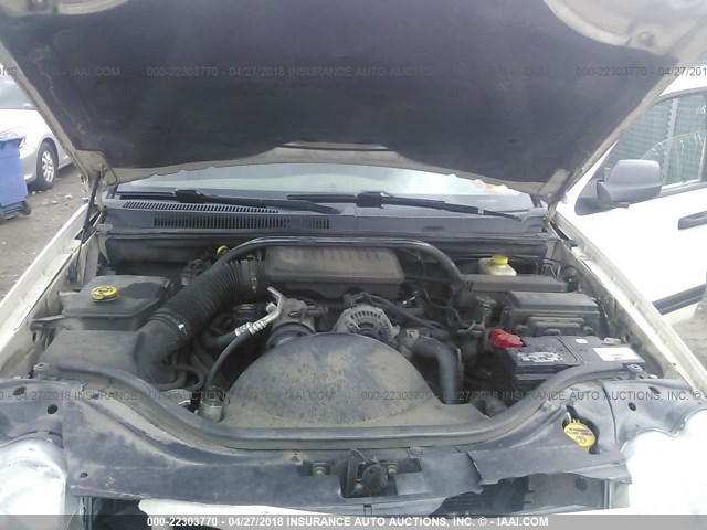 1J4GR48K05C628562 - 2005 JEEP GRAND CHEROKEE LAREDO/COLUMBIA/FREEDOM 白色 照片 10