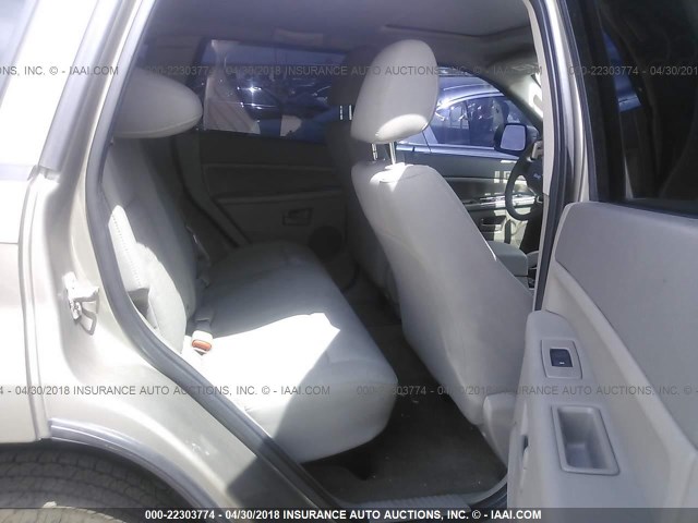 1J4HR48N16C174595 - 2006 JEEP GRAND CHEROKEE LAREDO/COLUMBIA/FREEDOM 香槟色 照片 8