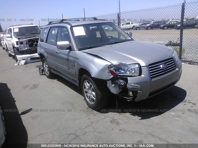 JF1SG67606H735501 - 2006 SUBARU FORESTER 2.5X LL BEAN SILVER photo 1