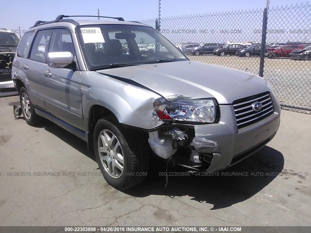 JF1SG67606H735501 - 2006 SUBARU FORESTER 2.5X LL BEAN SILVER photo 6